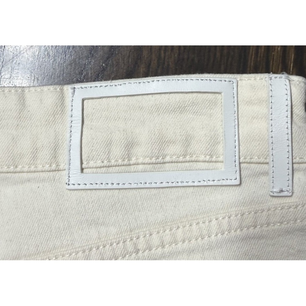 La Ligne Womens Stretch Off White Designer Jeans Denim Size 29 EUC - Picture 8 of 8